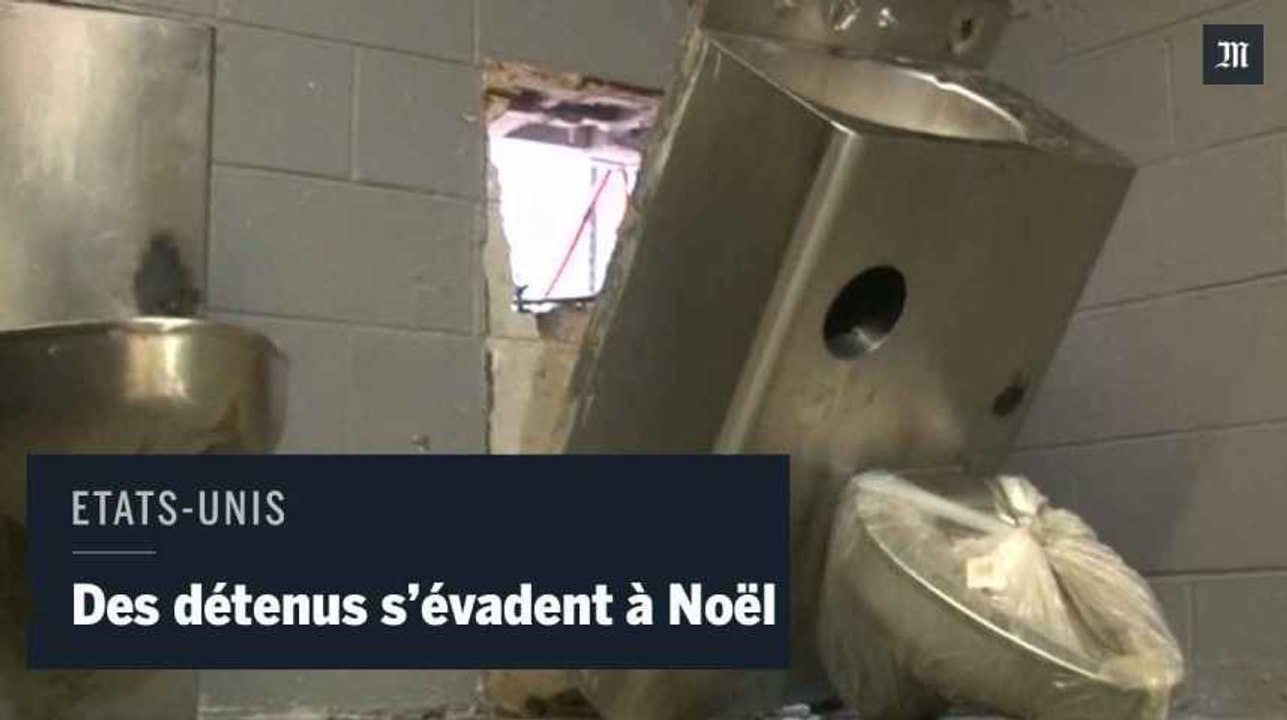 Des détenus américains s'évadent en creusant derrière les toilettes de leur cellule