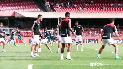 Bastidores: No clássico contra o Palmeiras, vestiário do São Paulo tem presença de Kardec e preleção de Ceni by LANCE!T