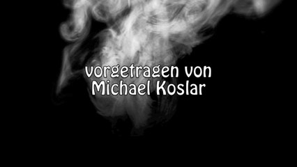 Michael Koslar liest "Gedichte vom Rauchen"