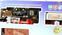 Zhorya Railway Model Red Freight Steam Train Toys VIDEO FOR CHILDREN