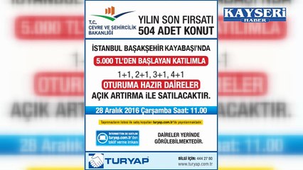 ÇEVRE VE ŞEHİRCİLİK BAKANLIĞI 504 KONUTU SATIŞA ÇIKARIYOR
