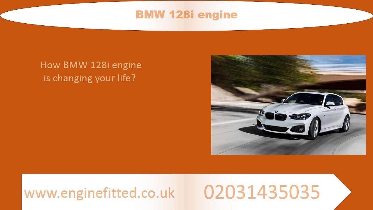BMW 128i engine