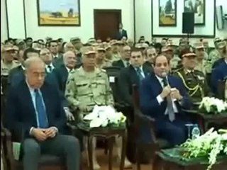 السيسي يبكي علي الهواء لاول مرة ويتابع هنعمل كل حاجة حلوة عشانكم