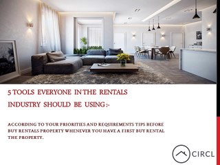 5 Tools Everyone In The Rental Industry Should Be Using