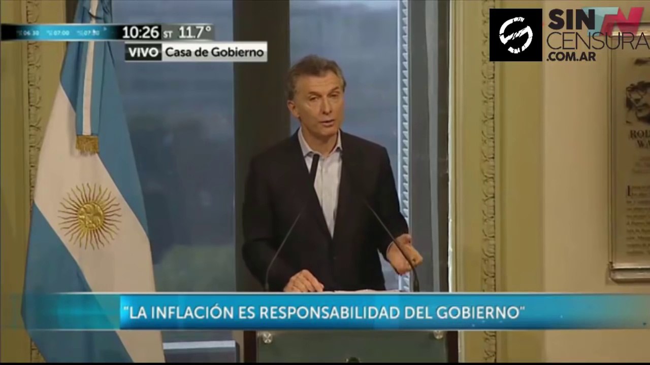 Mauricio Macri confiesa que no sabe gobernar!!!