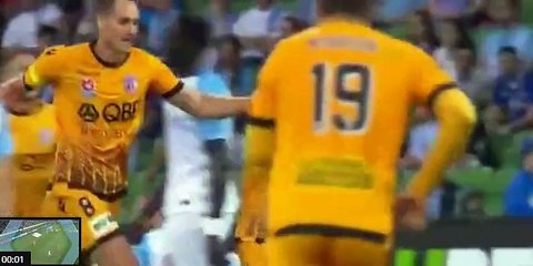 ALL GOALS  Melbourne City 3 - 3 Perth Glory  27.12.2016