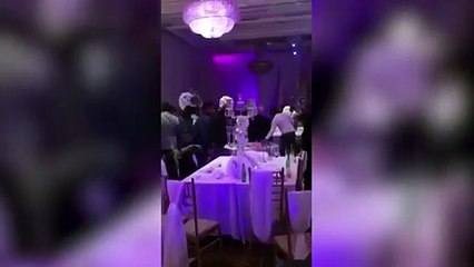 L’ex de la mariée montre des photos cochonnes  et provoque une bagarre générale !