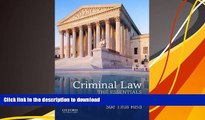 Free [PDF] Download Criminal Law: The Essentials Sue Titus Reid BOOK ONLINE