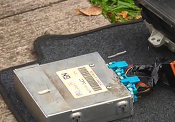 Se logra capturar a una banda dedicada al robo de artículos de carros