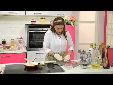 باف باسترى محشو بالشيكولاتة - ساندوتش البرجر - افكار | زعفران وفانيلا حلقة كاملة