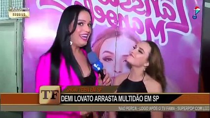 Larissa Manoela,Selena Gomez,Anitta,Demi Lovato | TV Fama