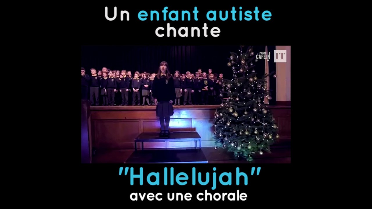 Un enfant autiste chante sur "Hallelujah"