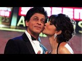 Priyanka Chopra Kisses Shah Rukh Khan At Screen Awards 2013