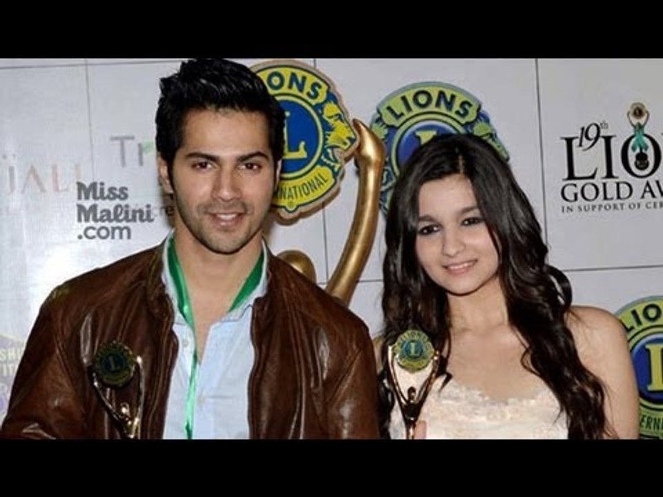 Alia Bhatt, Varun Dhawan And Nawazuddin Siddiqui At Lion's Golden Awards Event
