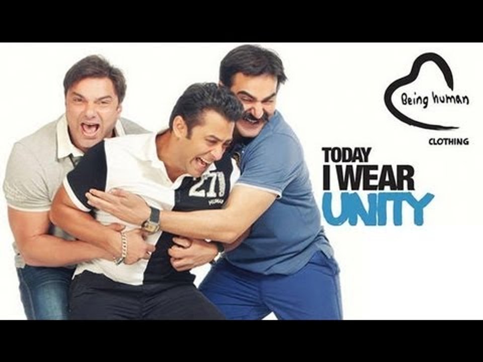 Salman Khan, Sohail Khan And Malaika Arora Khan At 'Being Human' Store Launch Event