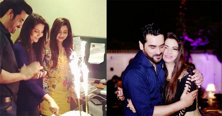 Humayun Saeed Wife Samina Saeed Birthday Celebration