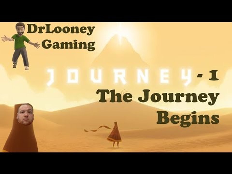 Let's Play Journey PS4 (1) - The Journey Begins