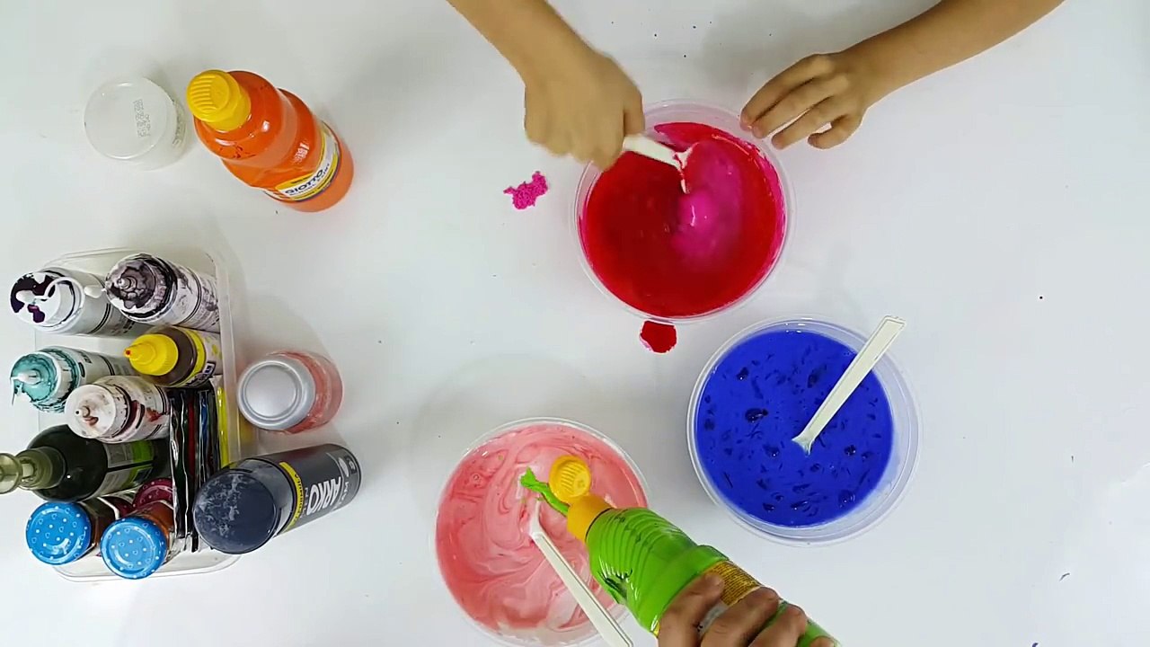 Ailece En Güzel Slime Kimde Yarışması Yaptık | Çok Komedi Oldu :)
