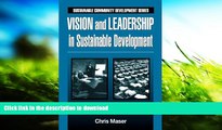 READ book  Vision and Leadership in Sustainable Development (Sustainable Community Development)