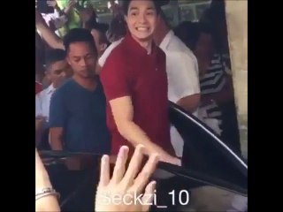 Alden and Maine left broadway together to go on a date!