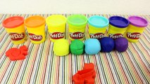Learn Colors Play Doh Ice Cream Cones Play Dough Rainbow Colours Molds Fun & Creative for Kids