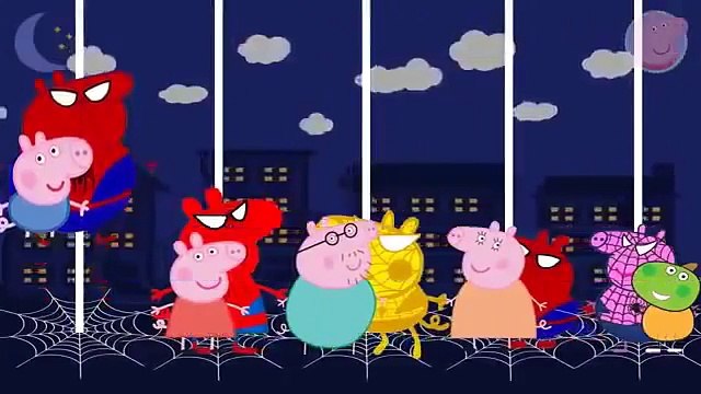 George Pig Superheroes Crying Compilation w/ Doctor Peppa pig & Spiderman in Real Life