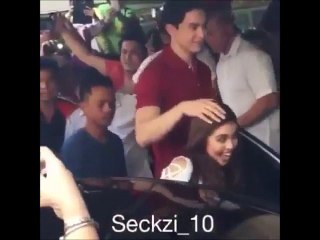 Alden and Maine left broadway together to go on a date!