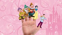 Finger Family Nursery Rhymes | Snow White and The Seven Dwarfs Baby Song Disney