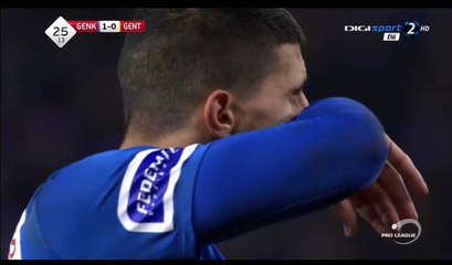 Nikolaos Karelis Goal HD - Genk 2-0 Gent - 27.12.2016 Jupiler League