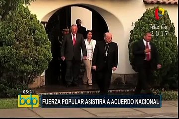 Acuerdo Nacional: hoy se realiza foro en Palacio de Gobierno