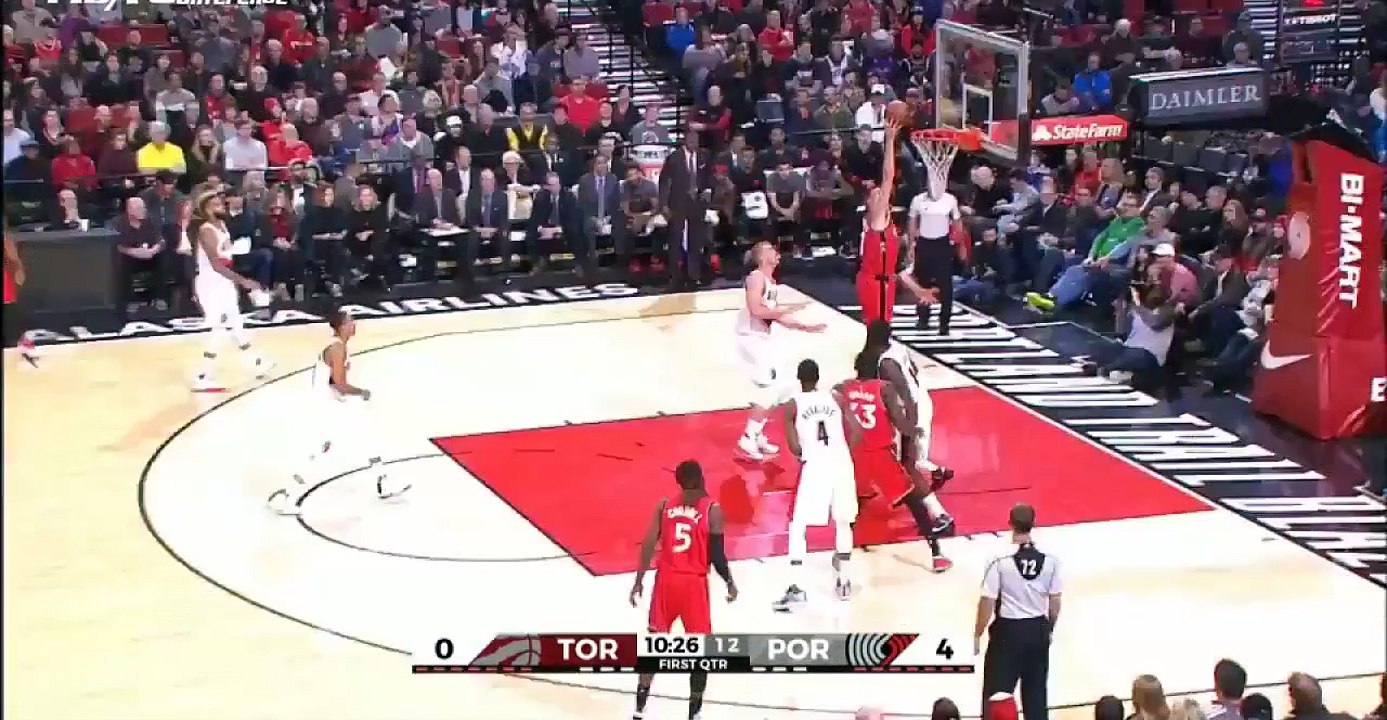 Toronto Raptors vs Portland Trail Blazers - Full Game Highlights  Dec 26, 2016  2016-17 NBA Season