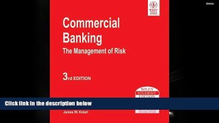 BEST PDF Commercial Banking: The Management of Risk DOWNLOAD ONLINE