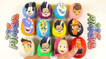PJ Masks Surprise Egg Game Romeo - Mickey Mouse, Paw Patrol, Peppa Pig, Spiderman, Play-Doh