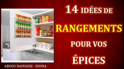14 astuces pour ranger ses épices