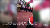 High school kids in Taiwan choose Adolf Hitler for their parade theme