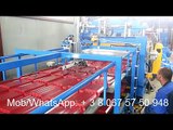 Roll forming machine for roof tile. (Tile roofing machine – type «Cascade»)