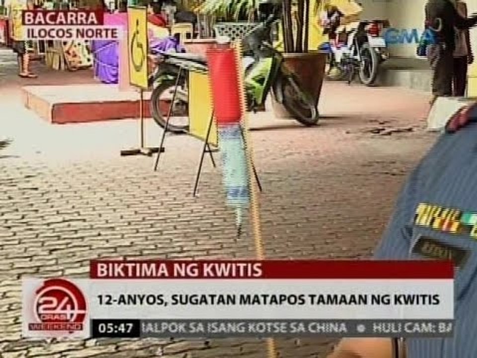 24 Oras: 12-anyos, sugatan matapos tamaan ng kwitis