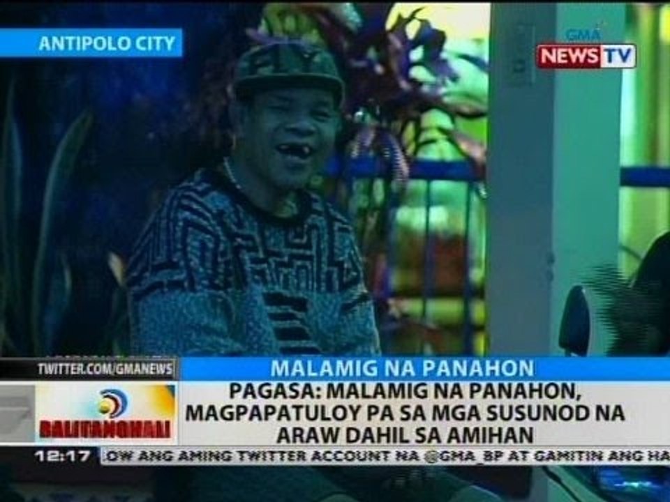 BT: PAGASA: Malamig na panahon, magpapatuloy pa sa mga susunod na araw dahil sa Amihan