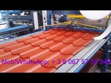 Roll forming machine for roof tile
