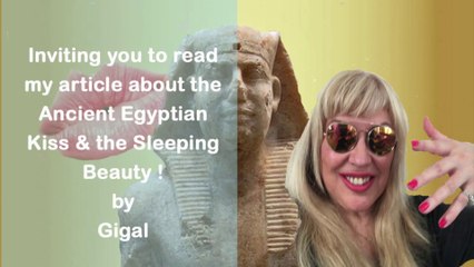 Antoine Gigal and the Ancient Egyptian kiss
