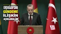 Erdoğan'dan gündeme ilişkin açıklamalar | En Son Haber