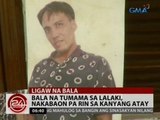 24Oras: Bala na tumama sa lalaki, nakabaon pa rin sa kanyang atay