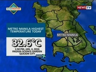 BP: Weather update as of 4:22 p.m. (January 04, 2016)