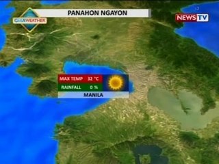 BT: Weather update as of 12:02 p.m. (January 04, 2016)