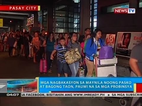 BP: Pagsakay sa mga bus, pahirapan dahil sa dagsa ng mga uuwi sa kani-kanilang probinsya