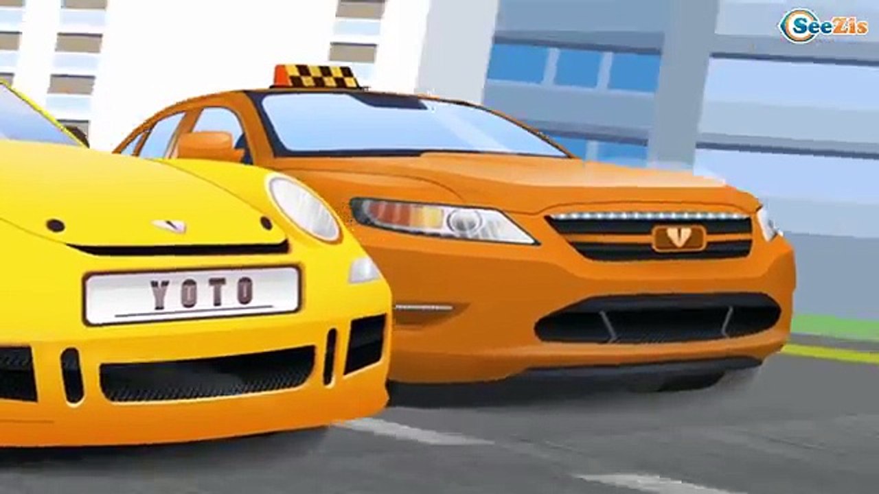 The Red Tow Truck - Cars & Trucks Cartoons - Vehicle Videos For Kids