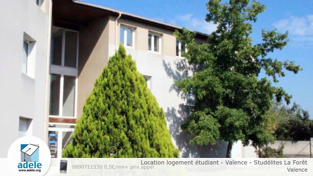 Location logement étudiant - Valence - Studélites La Forêt