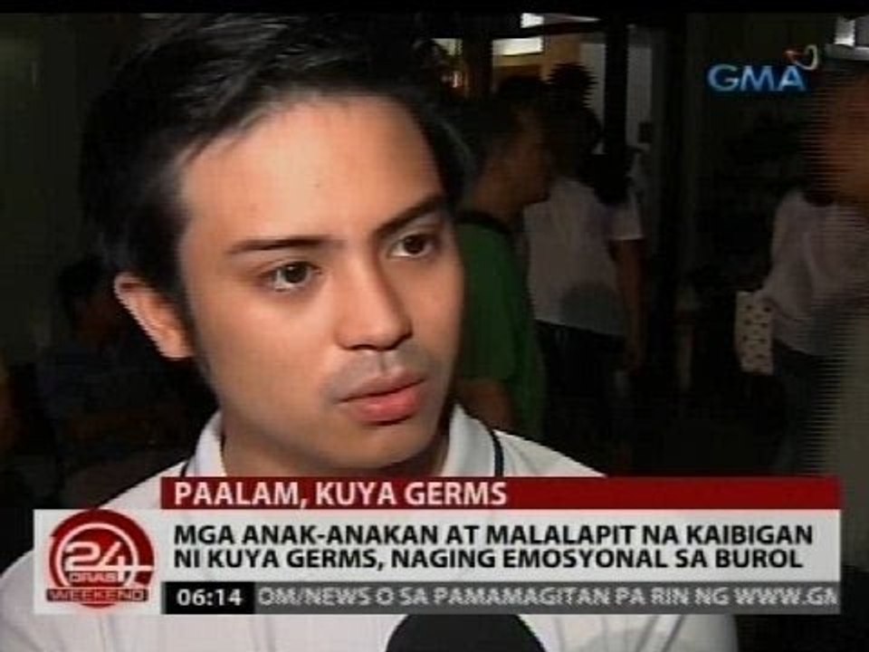 Mga anak-anakan at malalapit na kaibigan ni Kuya Germs, naging emosyonal sa burol niya