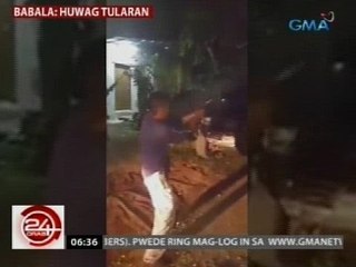 24 Oras: Isa sa mga lalaking nagpaputok ng baril, nag-sorry sa pagka-upload ng video