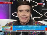 German 'Kuya Germs' Moreno, pumanaw sa edad na 82 dahil sa cardiac arrest